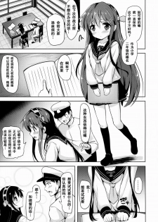 (C88) [Namanamago (Shiba Nanasei)] Loli Haruna ga Teitoku no Seieki de Moto ni Modoru Hon (Kantai Collection -KanColle-) [Chinese] [坏人卡] - page 4