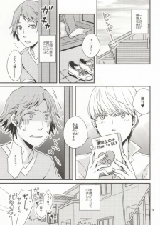 (CCTokyo129) [Swallow Sky (Rihara)] Iya yo iya yomo (Persona 4) - page 2