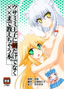 (Nanoha DAYS 4) [Serenta (BOM)] Usamimi Ouji ni Ken dake de Naku xx made Oshiechau Hon. (DOG DAYS) [Chinese] [脸肿汉化组] - page 1