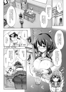 (C88) [Jouji Mujoh (Shinozuka George)] Taigei Ikunyu Nisshi (Kantai Collection -KanColle-) [Chinese] [木下梨花个人汉化] - page 5