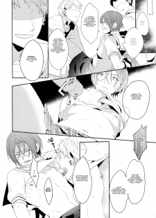 (Renai Jiyuugata! entry6) [Giselle, Honetukiniku (Rinkoyo, Sebone)] Heavy Rotation (Free!) [English] [Carrot-Bunny] - page 22