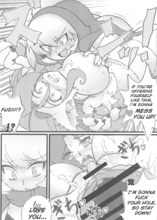 (C84) [Mayoineko (Ato)] Chou Kyokon Futanari na Bulleta-san to Bakunyuu Mesunyanko na Felicia-san ga Love Love Sex suru Manga (Cat Dancer Resurrection) (Darkstalkers) [English] - page 7