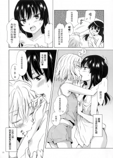 (COMITIA112) [peachpulsar (Mira)] Chuu Shite Vampire Girls -Kakyusei ni Oshioki o- | 親親—吸血鬼女孩—小學妹的懲罰— [Chinese] {G&南音的百合豆腐磨坊} - page 10