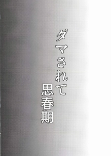(C85) [H-SQUAD (Guglielmo)] Damasarete Shishunki [Chinese] [狗野叉汉化] - page 4