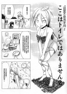 (C80) [Ochikonium (Terada Ochiko)] Koko wa Toile dewa Arimasen II | 这里不是洗手间 II [Chinese] [个人汉化] - page 3