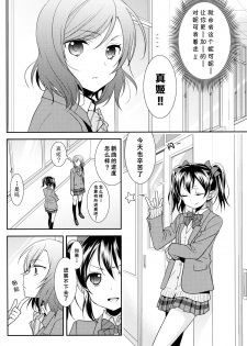 (Anata to Love Live! 5) [Sweet Pea (Ooshima Tomo)] Uchuu No.1 Idol Nico-nii ga Choro Sugi Maki-chan ni Okoru no wa Atarimae desu. (Love Live!) [Chinese] [单干汉化] - page 8