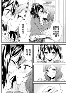 (Anata to Love Live! 5) [Sweet Pea (Ooshima Tomo)] Uchuu No.1 Idol Nico-nii ga Choro Sugi Maki-chan ni Okoru no wa Atarimae desu. (Love Live!) [Chinese] [单干汉化] - page 14