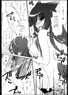 (C74) [Hypnotic Angel (Shinonome Ryu)] Ookami Shoujo to Hachimitsu Yuugi (Spice and Wolf) - page 18
