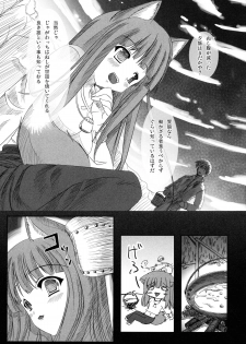 (Mimiket 19) [Harapekkoken (Wagahai Hakushaku)] Kashikokunai Hon (Spice and Wolf) - page 5