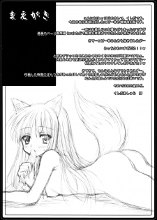 (C74) [Ashuraya (Kushida Ashura)] Hachimitsu Ringo Pie - Honey Apple Pie (Spice and Wolf) - page 4