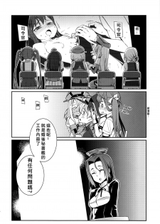 (C87) [Youmusya (Gengorou)] BRIEFINGS (Kantai Collection -KanColle-) [Chinese] [字型只有標楷和微軟正黑個人漢化] - page 24