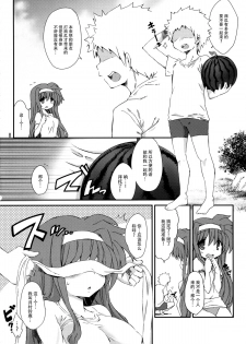 (C84) [Gakushokutei (Watanohara)] Tsukimura Suzuka no Kaisuiyoku (Mahou Shoujo Lyrical Nanoha) [Chinese] [脸肿汉化组] - page 8