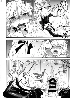 (C88) [Ash Wing (Makuro)] Goshujinsama wa Meshitsukai ga Kowai? - page 22