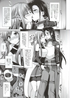 (COMIC1☆9) [Oshiruko Kan (Piririnegi)] Sword of Asuna (Sword Art Online) - page 3