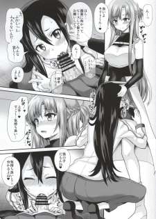 (COMIC1☆9) [Oshiruko Kan (Piririnegi)] Sword of Asuna (Sword Art Online) - page 9