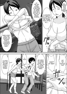 [Hoyoyodou] Kora! Anta Hahaoya o Kudoite Nani Shiyou tte Iu no! [English] {forbiddenfetish77} [Digital] - page 9