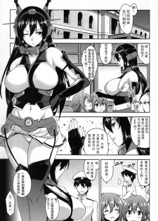 (C87) [Σ-Arts (Mikemono Yuu)] Senkan Tall Girl (Kantai Collection -KanColle-) [Chinese] [朔夜汉化] - page 5