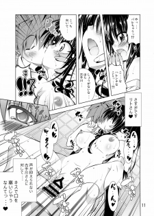 (C88) [BBG (Aoi Mikan)] Rito-san no Harem Seikatsu (To LOVE-Ru Darkness) - page 10