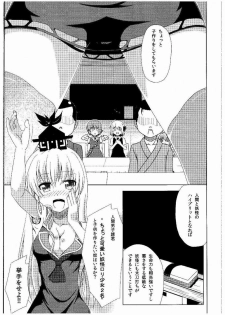 (Reitaisai 12) [Wasshoi Koubou (Hayami Sakura)] Terakoya Shoushika Taisaku (Touhou Project) - page 4