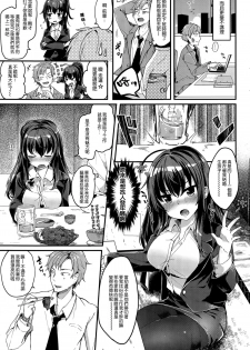 [Tamano Kedama] Toshiue Dakedo Nanka Kawaii (COMIC Shitsurakuten 2015-11) [Chinese] [空気系☆漢化] - page 3