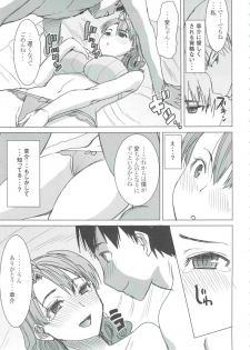 (COMIC1☆9) [Namakemono Kishidan (Tanaka Aji)] Unsweet Inoue Ai+ Watashi wa Dare o Aishiteru no... Daisuki na Koibito... Soretomo Aitsu... act2 - page 6