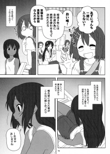 (C79) [Circle Credit (Akikan)] Mou Nechaou! (K-On!) - page 14