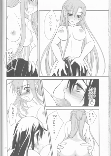 (C87) [Siratama Nikukyuu] Kirito-kun no shiroku betatsuku nani ka 3 (Sword Art Online) - page 26