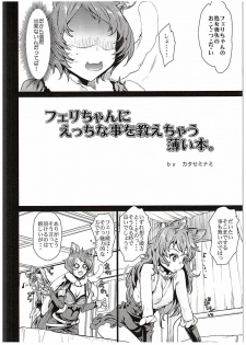 (Fata Grande Kikuusai) [Penpengusa Club (Katase Minami)] Ferry-chan ni Ecchi na  Koto o Oshiechau Usui Hon (Granblue Fantasy) - page 5