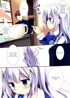 (COMIC1☆9) [Come Through (Adumi Kazuki)] Chino-chan ni Onii-san te Iwaretai! (Gochuumon wa Usagi desu ka?) [English] [Doki Fansubs] - page 4