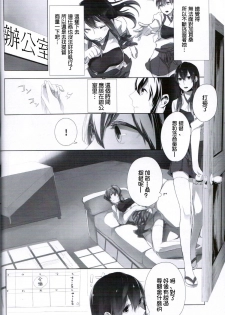 (C87) [Sleeper (Nekomura)] Ippai Taberu Kimi ga Suki! (Kantai Collection -KanColle-) [Chinese] [直人個人漢化] - page 10