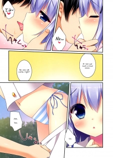 (C88) [Watakubi (Sasai Saji)] Chino-chan to Natsukaze (Gochuumon wa Usagi desu ka?) [English] [Doki Fansubs] - page 5