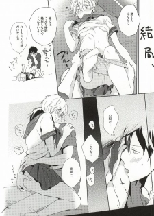 (C87) [skyfish (Hisato)] Buchou to fukubuchou no himitsu (Free!) - page 15