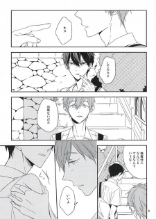 (C88) [tocori (Tokori)] Juuyonsai wa Taikutsu (Free!) - page 8