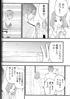 (C88) [Touheki Biten (Masumi Wataru)] Ao to Aka - Zenpen- (Free!) - page 19