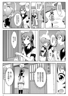 (C88) [wildstyle (9SO)] Ponite-Ribbon★Fantasia (YuruYuri) [Chinese] [脸肿汉化组] - page 4