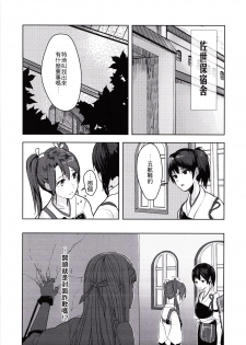 (Yuri Only) [Ustilago Nuda (Nuda)] Kouun no Megami ga Tsuiteiru - 我可是有女神跟著的呢 (Kantai Collection -KanColle-) [Chinese] - page 2