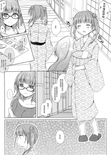 (C89) [Hirahira (Hirari)] Shachiku-chan to Shain Ryokou de Hitobanjuu (NEW GAME!) [Chinese] [脸肿汉化组] - page 5