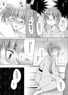 (C89) [Hirahira (Hirari)] Shachiku-chan to Shain Ryokou de Hitobanjuu (NEW GAME!) [Chinese] [脸肿汉化组] - page 8