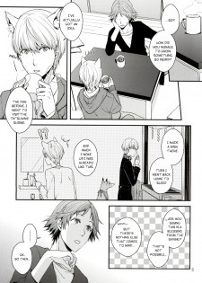 (C83) [Swallow Sky (Rihara)] CRAZY CAT LOVER (Persona 4) [English] [Kuro] - page 4