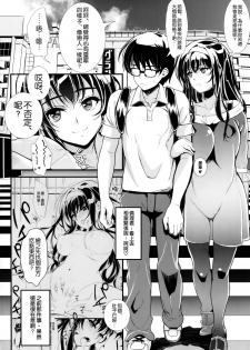 (C89) [Machida Cherry Boys (Kurosawa)] Saenai Futari no Itashikata 2 (Saenai Heroine no Sodatekata) [Chinese] [空気系☆漢化] - page 4