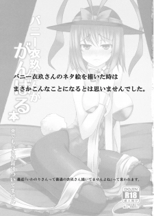 (COMIC1☆7) [Nori Tokumori (Iwanori)] Chi-Bunny China Iku-san toka Bunny Iku-san ga Ganbaru Hon (Touhou Project) - page 3