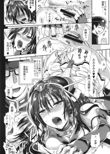 (C85) [YURIRU-RARIKA (Kojima Saya, Lazu)] Senkan Nagato to Hentai Teitoku (Kantai Collection -KanColle-) - page 12