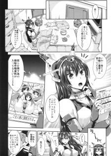 (C85) [YURIRU-RARIKA (Kojima Saya, Lazu)] Senkan Nagato to Hentai Teitoku (Kantai Collection -KanColle-) - page 8