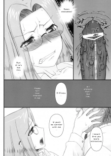 (C79) [Gachinko Shobou (Kobanya Koban)] Netorareta Hime Kihei ~San no Kusari~ (Fate/stay night) [English] [N04h] - page 22