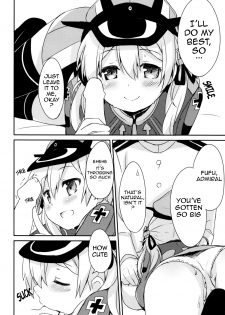 (C87) [Ichigosize (Natsume Eri)] Admiral-san Atatakai no ga Iino? | Admiral, Can I Keep You Warm? (Kantai Collection -Kancolle-) [English] {doujin-moe.us} - page 15