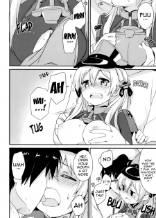 (C87) [Ichigosize (Natsume Eri)] Admiral-san Atatakai no ga Iino? | Admiral, Can I Keep You Warm? (Kantai Collection -Kancolle-) [English] {doujin-moe.us} - page 9