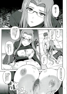 (C89) [PX-Real (Kanno Takashi)] Rider's Heaven+ (Fate/stay night) - page 4