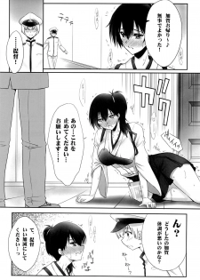 (C89) [Blue Garnet (Serizawa Katsumi)] Choukyou Senkan (Kantai Collection -KanColle-) - page 7