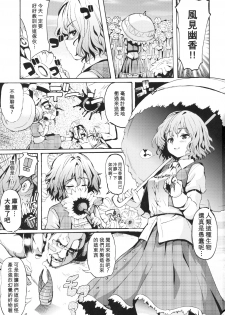 (Reitaisai 8) [Satellites (Satetsu)] Kafun Yuuka Chuuihou (Touhou Project) [Chinese] [キリユ個人漢化] - page 2