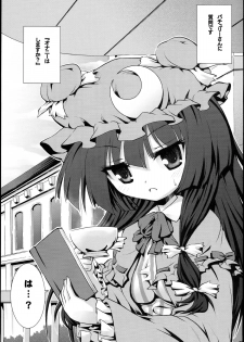 (SHT2012 Haru) [Binmalo (Beti)] Patchouli ni Interview? (Touhou Project) - page 5